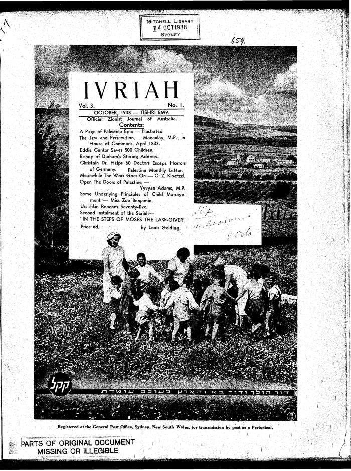 Ivriah, 3, 1, October 1938