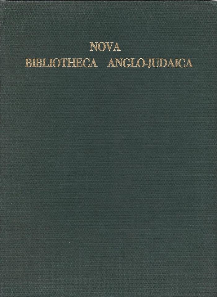 Nova Bibliotheca Anglo-Judaica 1937-1960