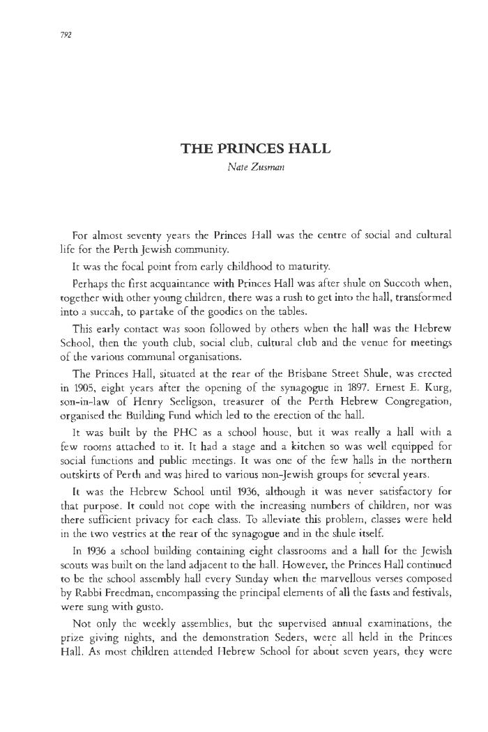 The Princes Hall