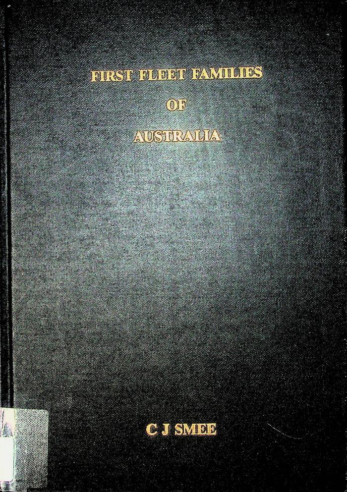 First Fleet Families of Australia