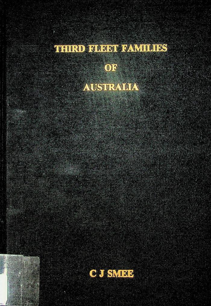 Third Fleet Families of Australia