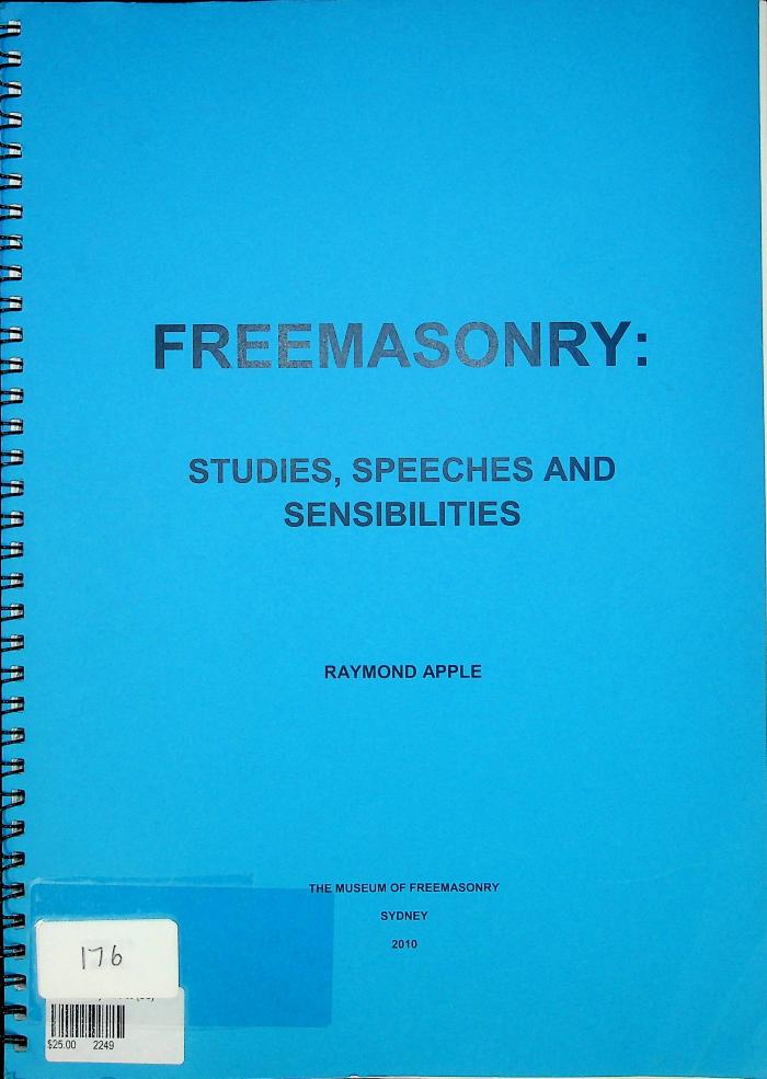 Freemasonry: Studies, Speeches and Sensibilities