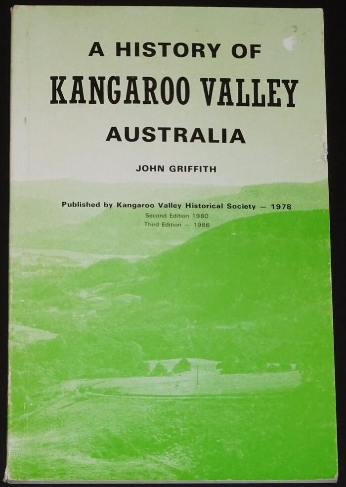 History of Kangaroo Valley Australia, A