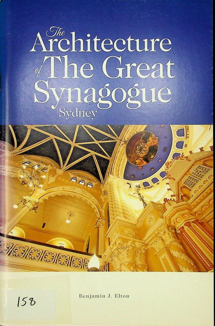 Architecture of The Great Synagogue Sydney, The