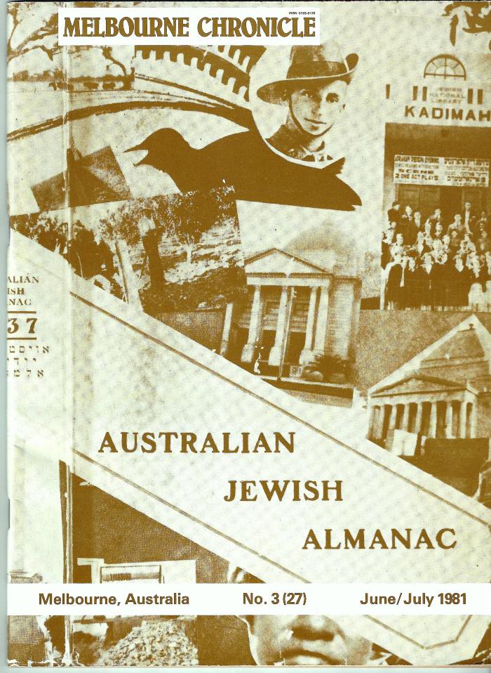 Third Australian-Jewish Almanac